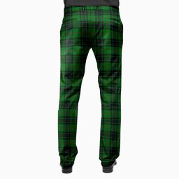 ScotsTee Shop Scottish MacKinross Men's Tartan Trousers Plaid Trews - Regular Fit