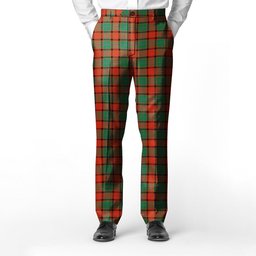 ScotsTee Shop Scottish MacPhail Ancient Men's Tartan Trousers Plaid Trews - Regular Fit