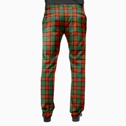 ScotsTee Shop Scottish MacPhail Ancient Men's Tartan Trousers Plaid Trews - Regular Fit