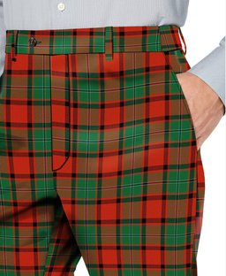 ScotsTee Shop Scottish MacPhail Ancient Men's Tartan Trousers Plaid Trews - Regular Fit