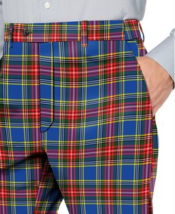 ScotsTee Shop Scottish MacBeth Modern SC Men's Tartan Trousers Plaid Trews - Regular Fit