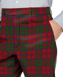 ScotsTee Shop Scottish MacKillop Men's Tartan Trousers Plaid Trews - Regular Fit