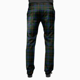ScotsTee Shop Scottish MacKean Hunting Men's Tartan Trousers Plaid Trews - Regular Fit