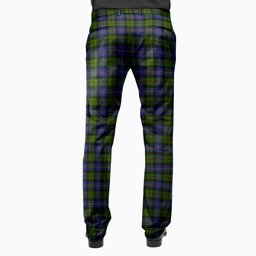 ScotsTee Shop Scottish MacCaskill Men's Tartan Trousers Plaid Trews - Regular Fit