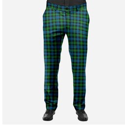 ScotsTee Shop Scottish Lamont Men's Tartan Trousers Plaid Trews - Regular Fit