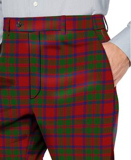 ScotsTee Shop Scottish MacKintosh Men's Tartan Trousers Plaid Trews - Regular Fit