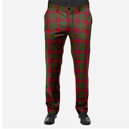 ScotsTee Shop Scottish MacKintosh Men's Tartan Trousers Plaid Trews - Regular Fit