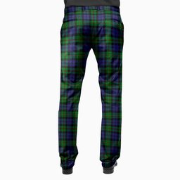 ScotsTee Shop Scottish MacEwan Men's Tartan Trousers Plaid Trews - Regular Fit