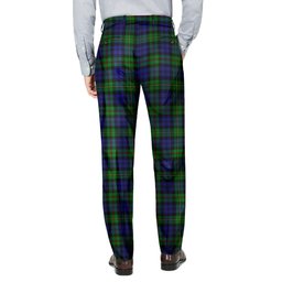 ScotsTee Shop Scottish MacEwan Men's Tartan Trousers Plaid Trews - Regular Fit