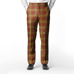 ScotsTee Shop Scottish MacBrair Hunting Men's Tartan Trousers Plaid Trews - Regular Fit