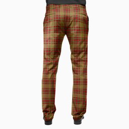 ScotsTee Shop Scottish MacBrair Hunting Men's Tartan Trousers Plaid Trews - Regular Fit