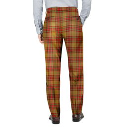 ScotsTee Shop Scottish MacBrair Hunting Men's Tartan Trousers Plaid Trews - Regular Fit