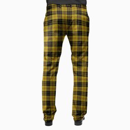 ScotsTee Shop Scottish MacLeod 1831 Men's Tartan Trousers Plaid Trews - Regular Fit