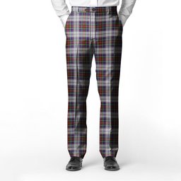 ScotsTee Shop Scottish MacBeth Dress Men's Tartan Trousers Plaid Trews - Regular Fit