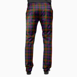 ScotsTee Shop Scottish MacLagan of Glenquiech Men's Tartan Trousers Plaid Trews - Regular Fit