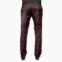 ScotsTee Shop Scottish MacInroy Men's Tartan Trousers Plaid Trews - Regular Fit