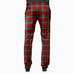 ScotsTee Shop Scottish MacLaine of Lochbuie Coburn Men's Tartan Trousers Plaid Trews - Regular Fit
