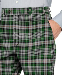 ScotsTee Shop Scottish MacKenzie MacGregor-Hastie Men's Tartan Trousers Plaid Trews - Regular Fit