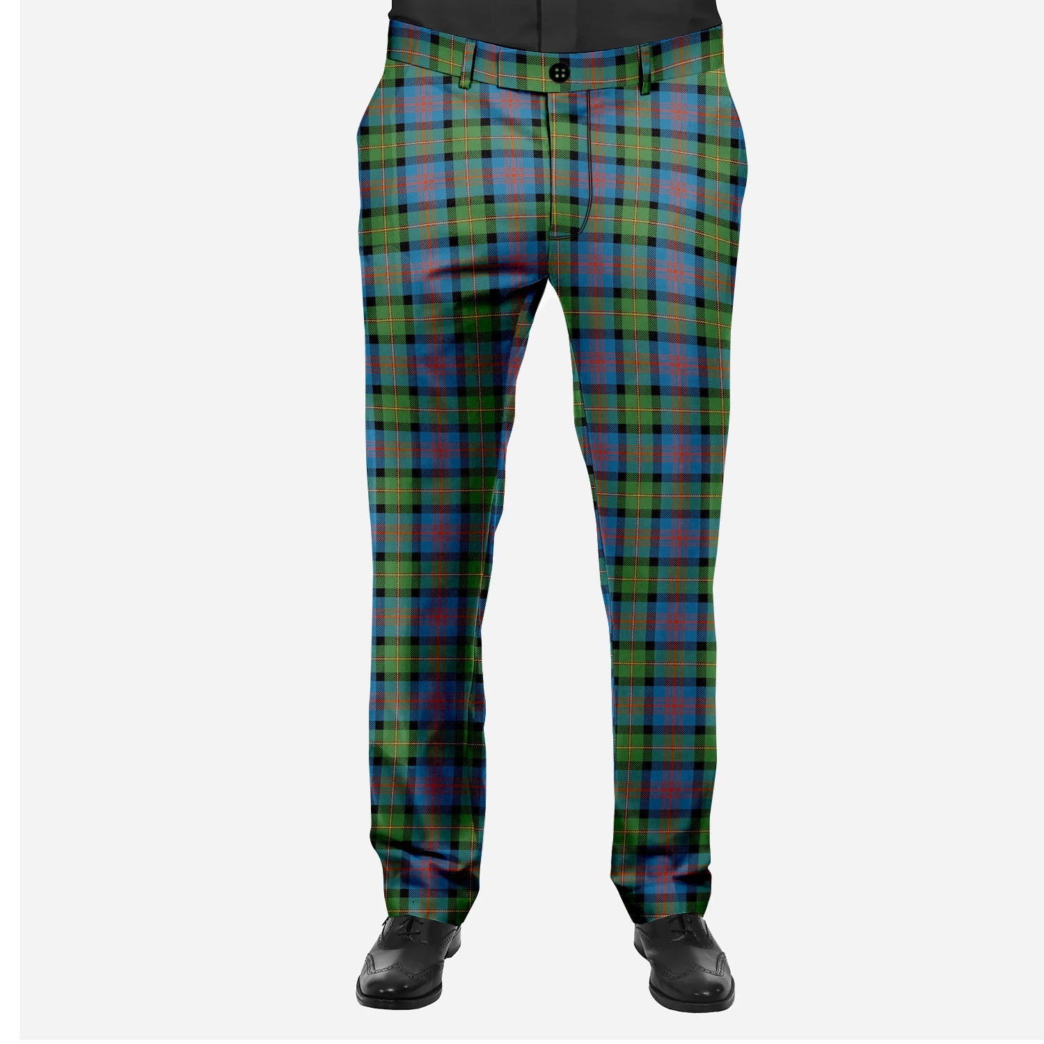 ScotsTee Shop Scottish MacLennan Ancient Men's Tartan Trousers Plaid Trews - Regular Fit