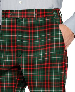 ScotsTee Shop Scottish MacDiarmid Modern Men's Tartan Trousers Plaid Trews - Regular Fit