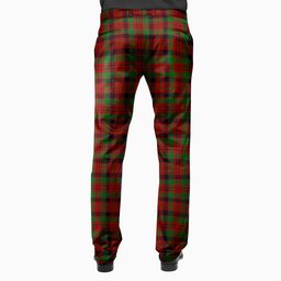 ScotsTee Shop Scottish MacNeacail Men's Tartan Trousers Plaid Trews - Regular Fit