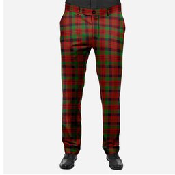 ScotsTee Shop Scottish MacNeacail Men's Tartan Trousers Plaid Trews - Regular Fit