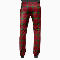 ScotsTee Shop Scottish MacLintock 1880 Men's Tartan Trousers Plaid Trews - Regular Fit