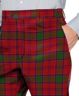 ScotsTee Shop Scottish MacLintock 1880 Men's Tartan Trousers Plaid Trews - Regular Fit