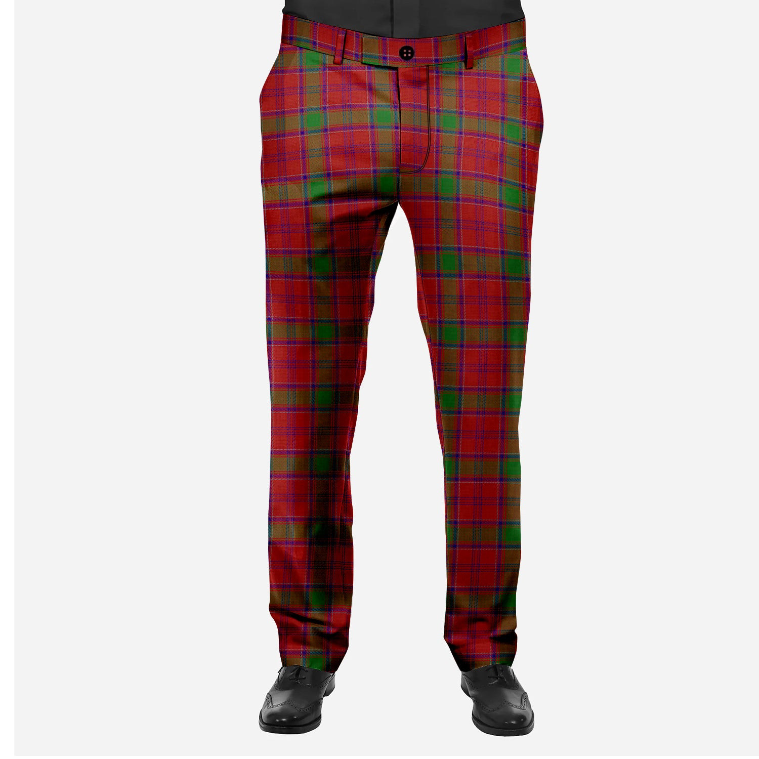 ScotsTee Shop Scottish MacLintock 1880 Men's Tartan Trousers Plaid Trews - Regular Fit
