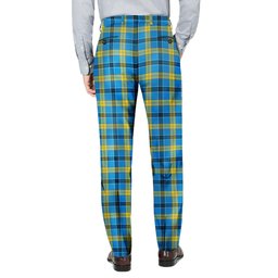 ScotsTee Shop Scottish Laing SC Men's Tartan Trousers Plaid Trews - Regular Fit