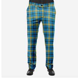ScotsTee Shop Scottish Laing SC Men's Tartan Trousers Plaid Trews - Regular Fit