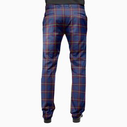 ScotsTee Shop Scottish MacLaine of Lochbuie Men's Tartan Trousers Plaid Trews - Regular Fit