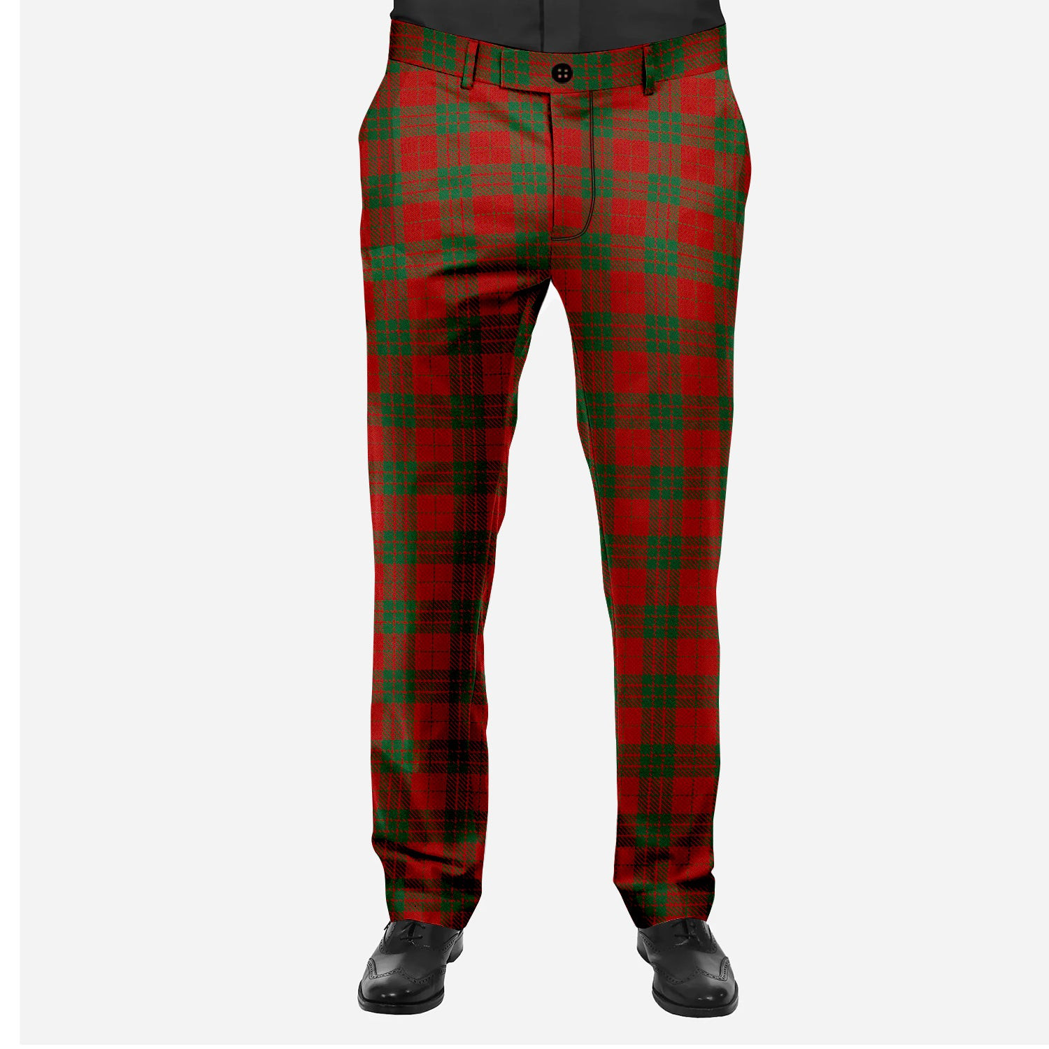 ScotsTee Shop Scottish MacGregor of Glenstrae Men's Tartan Trousers Plaid Trews - Regular Fit