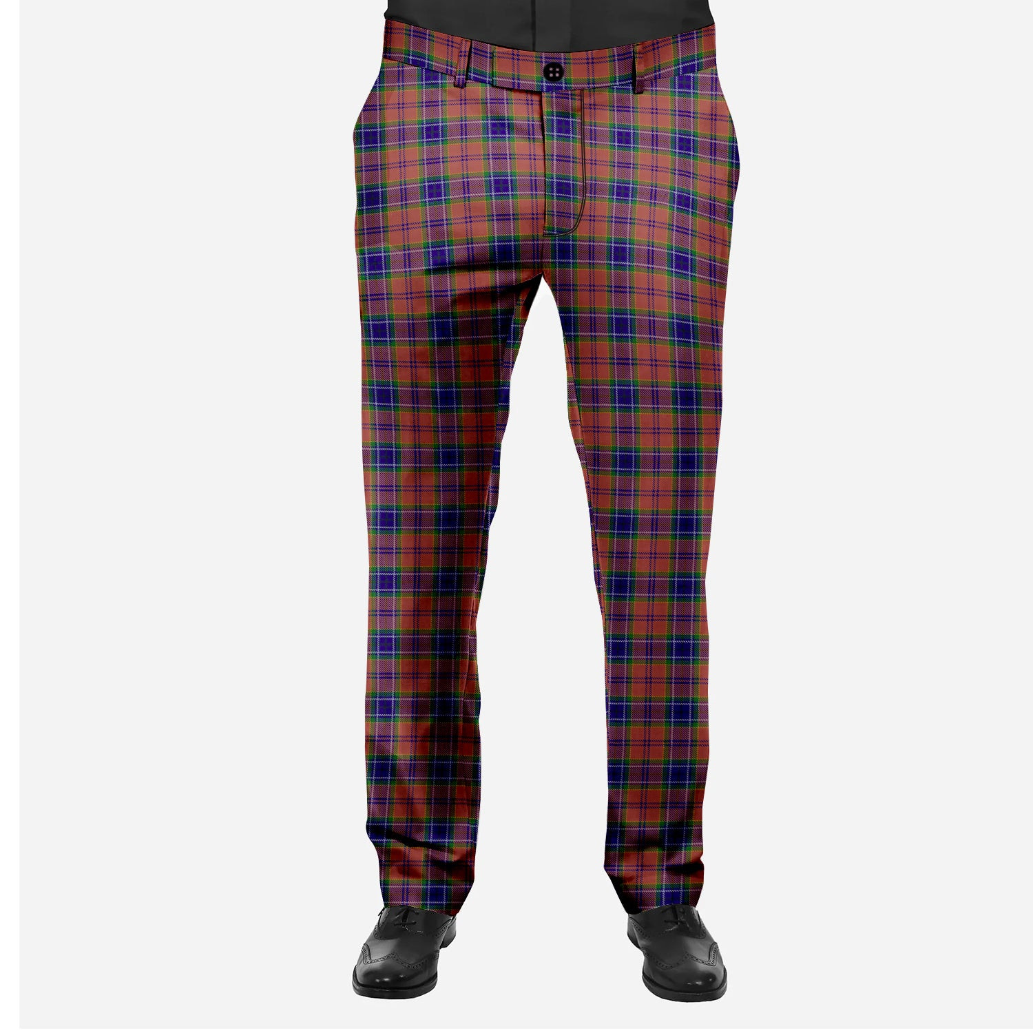 ScotsTee Shop Scottish MacCreary Men's Tartan Trousers Plaid Trews - Regular Fit