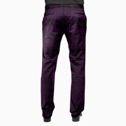 ScotsTee Shop Scottish Leonard Hunting Men's Tartan Trousers Plaid Trews - Regular Fit