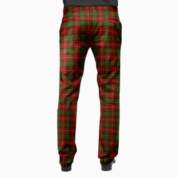 ScotsTee Shop Scottish Kirk Men's Tartan Trousers Plaid Trews - Regular Fit
