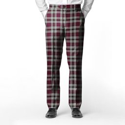ScotsTee Shop Scottish Little Dress Men's Tartan Trousers Plaid Trews - Regular Fit