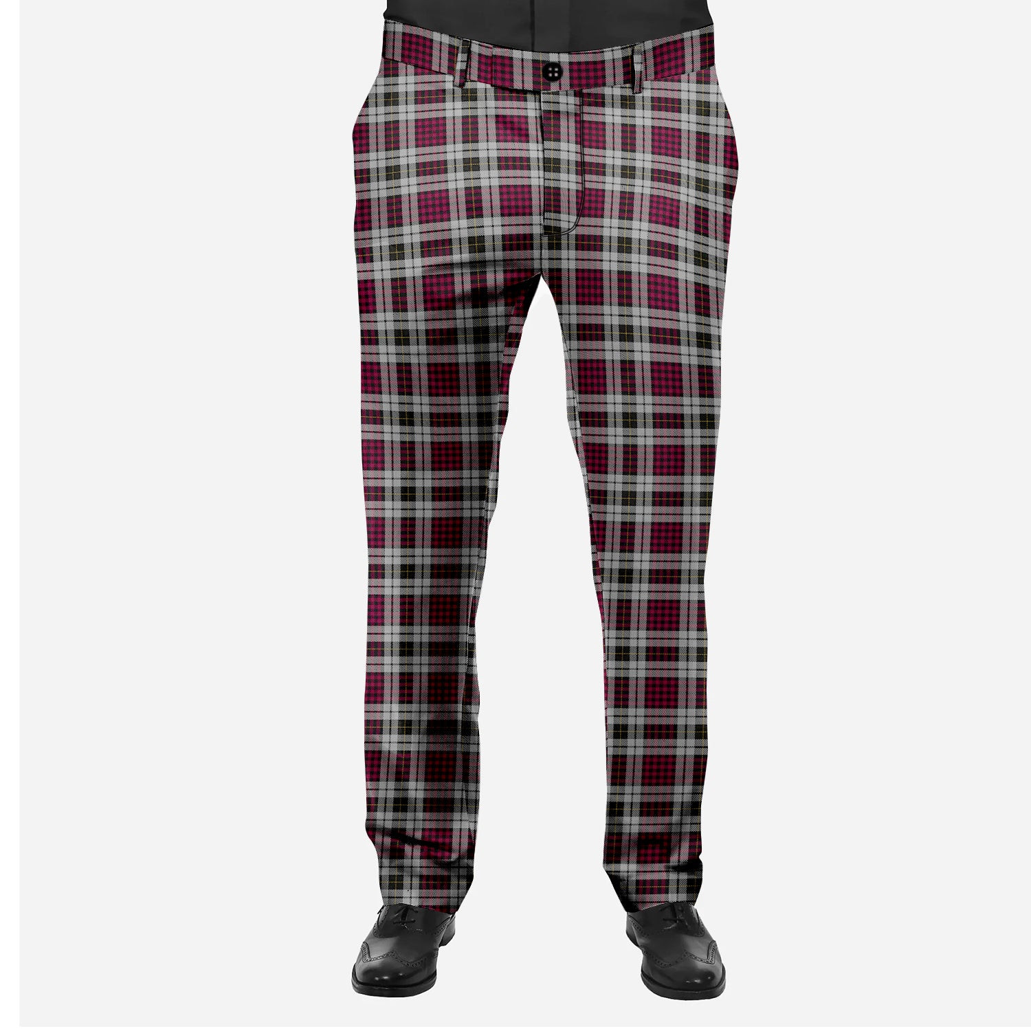ScotsTee Shop Scottish Little Dress Men's Tartan Trousers Plaid Trews - Regular Fit