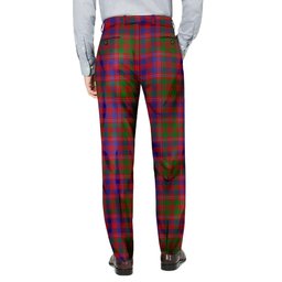 ScotsTee Shop Scottish MacColl Hunting Men's Tartan Trousers Plaid Trews - Regular Fit