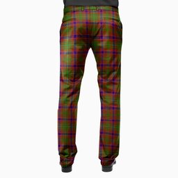 ScotsTee Shop Scottish Lumsden Men's Tartan Trousers Plaid Trews - Regular Fit