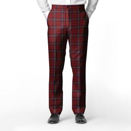 ScotsTee Shop Scottish MacClure Men's Tartan Trousers Plaid Trews - Regular Fit