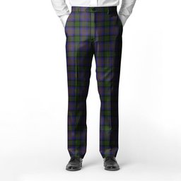 ScotsTee Shop Scottish Lysaght Hunting Men's Tartan Trousers Plaid Trews - Regular Fit