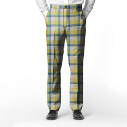 ScotsTee Shop Scottish MacGrath Men's Tartan Trousers Plaid Trews - Regular Fit