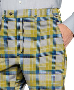 ScotsTee Shop Scottish MacGrath Men's Tartan Trousers Plaid Trews - Regular Fit