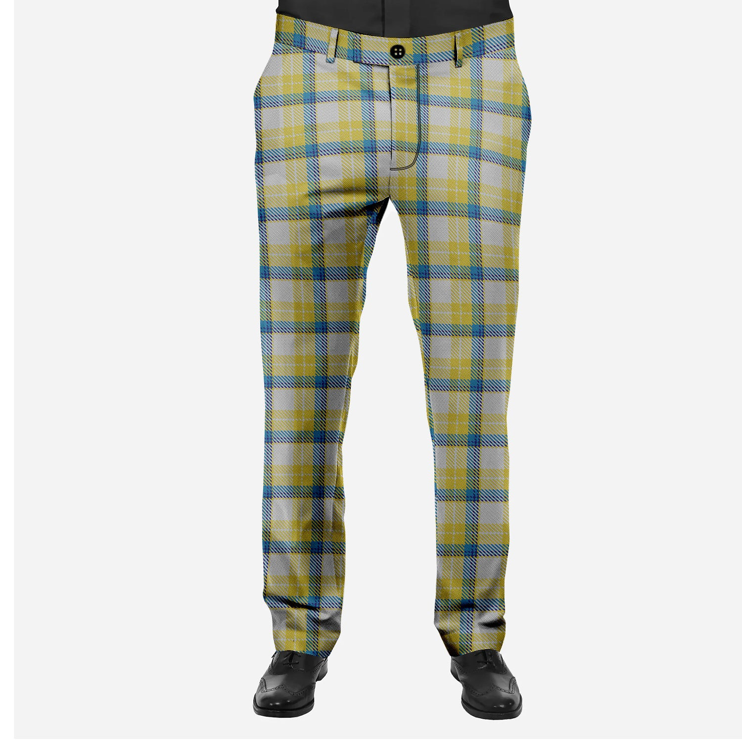 ScotsTee Shop Scottish MacGrath Men's Tartan Trousers Plaid Trews - Regular Fit