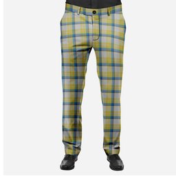 ScotsTee Shop Scottish MacGrath Men's Tartan Trousers Plaid Trews - Regular Fit