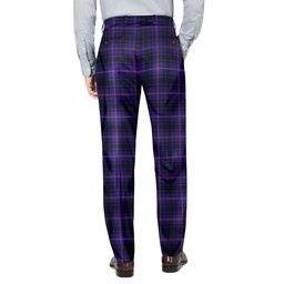 ScotsTee Shop Scottish MacIver of Strome Men's Tartan Trousers Plaid Trews - Regular Fit
