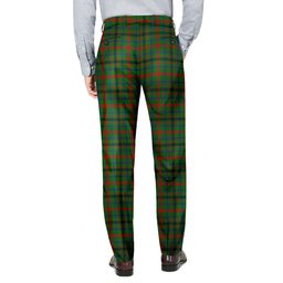 ScotsTee Shop Scottish MacDonagh Men's Tartan Trousers Plaid Trews - Regular Fit