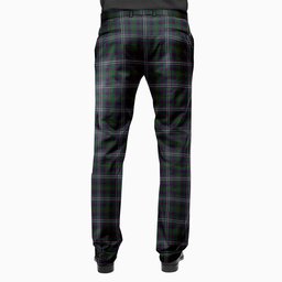 ScotsTee Shop Scottish MacGlynn Men's Tartan Trousers Plaid Trews - Regular Fit
