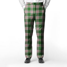 ScotsTee Shop Scottish MacDiarmid Dress Men's Tartan Trousers Plaid Trews - Regular Fit